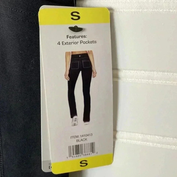 Skechers NWT GoWalk Blac High Waisted Pants Size Small - Picture 3 of 8